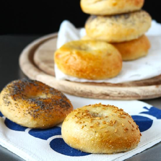 Sourdough Bagels - Recipe photo by profumodimamma