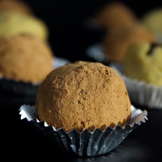 Chickpea Cookie Dough Truffles - Recipe photo by TheHealthyMaven