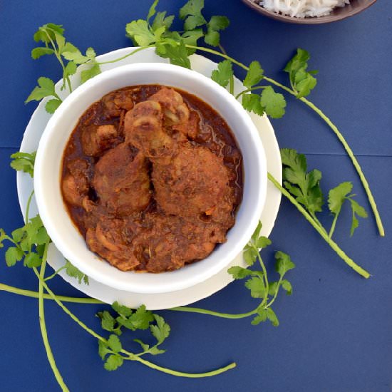 Chicken with Pickling Spices - Recipe photo by Happily Spiced