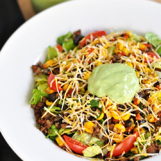 Taco Salad - Recipe photo by Cherished Bliss