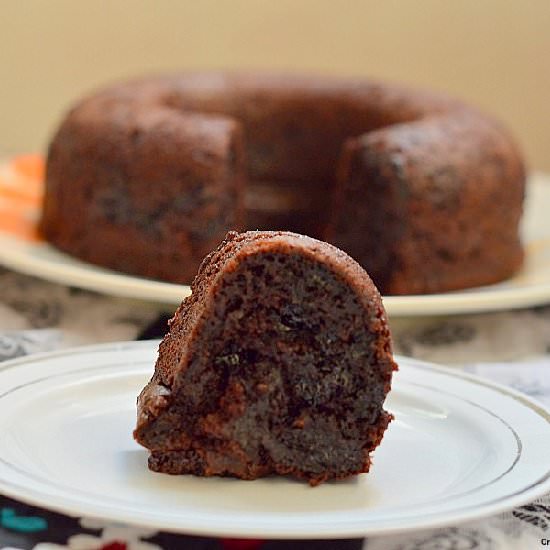 Eggless chocolate pumpkin cake - Recipe photo by creativesaga
