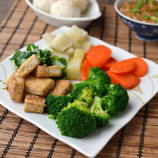 Vegan Gado gado - Recipe photo by Pavani