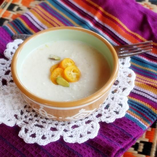 Creamy Millet and Cashewnut Pudding - Recipe photo by Cooking in Westchester