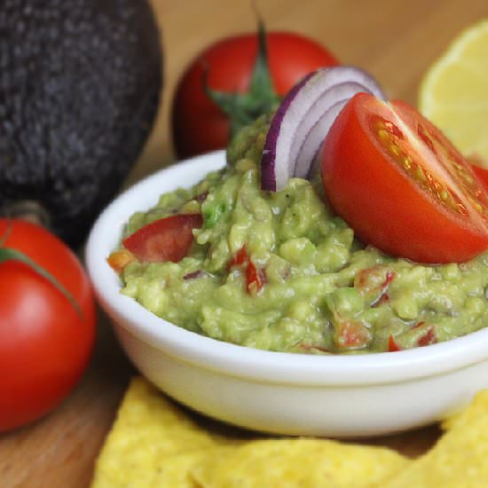 Healthy Homemade Guacamole - Recipe photo by FingerLickingFood