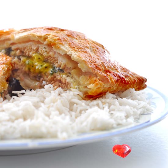 Salmon Lemon Butter en croute - Recipe photo by Tony Rose