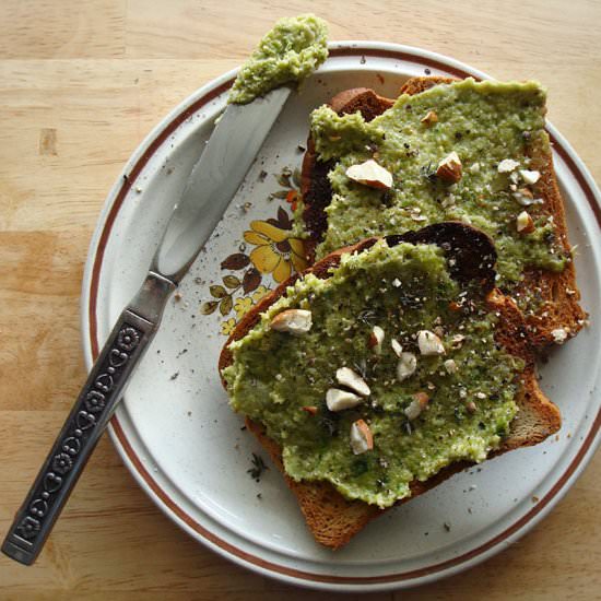 Brussels Sprout Spread - Recipe photo by chasethatilove