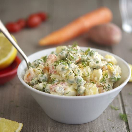 Svetlana's Russian Salad - Recipe photo by TheIronYou