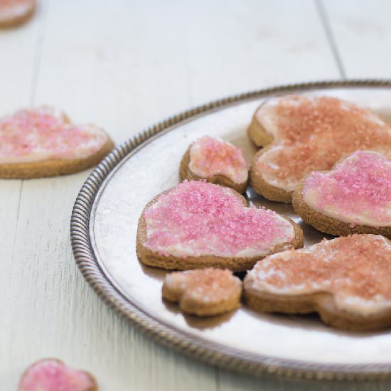 Valentine Heart Cookies - Recipe photo by kitchentonirvana.com