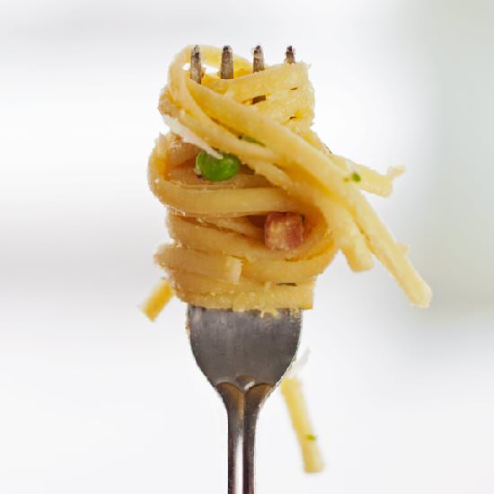 Spaghetti Carbonara - Recipe photo by 2Teaspoons