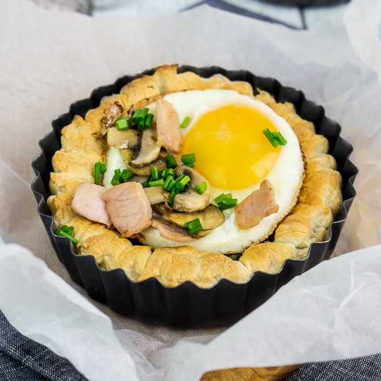 Eggs with Bacon - Recipe photo by DailyGourmetUK