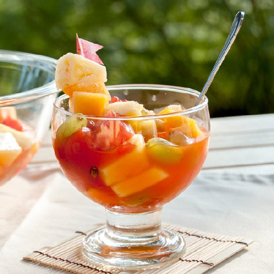 Tizana Fruit Punch Fruit Salad - Recipe photo by The Crafting Nook