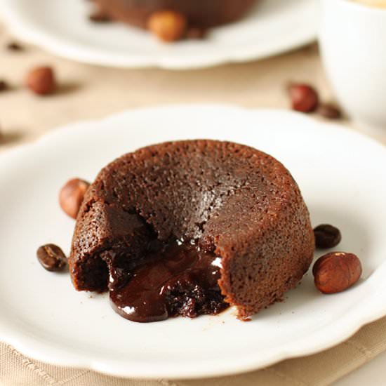 Healthier Molten Lava Cakes for 2 - Recipe photo by texanerin