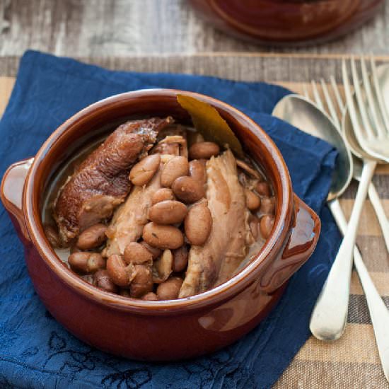 Ham Hock & Cranberry Beans - Recipe photo by The Foodie Corner