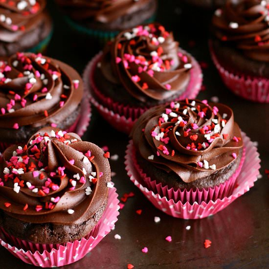 Death by Chocolate Cupcakes - Recipe photo by thekitchenarium