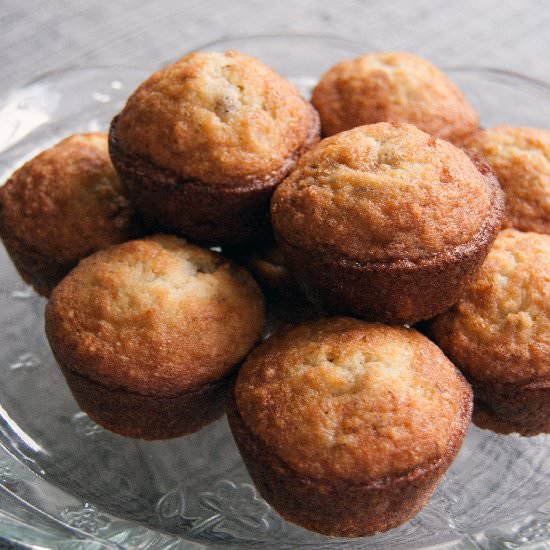Roasted Banana Muffins - Recipe photo by dianadishes