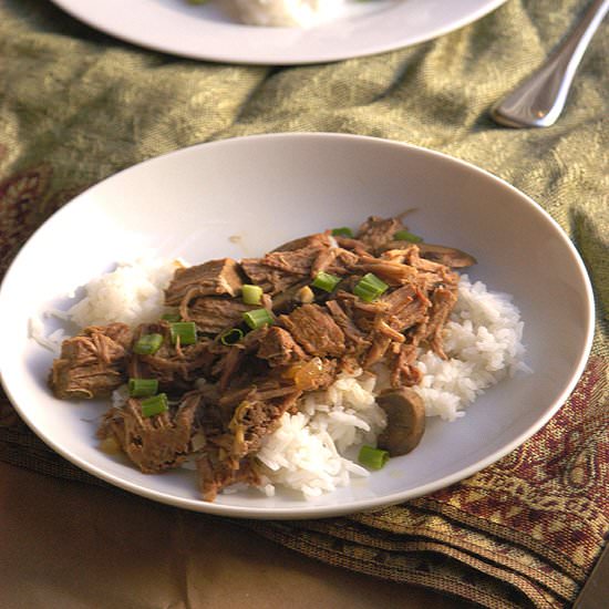 Slow Cooker Coconut Curry Beef - Recipe photo by bashfulbao