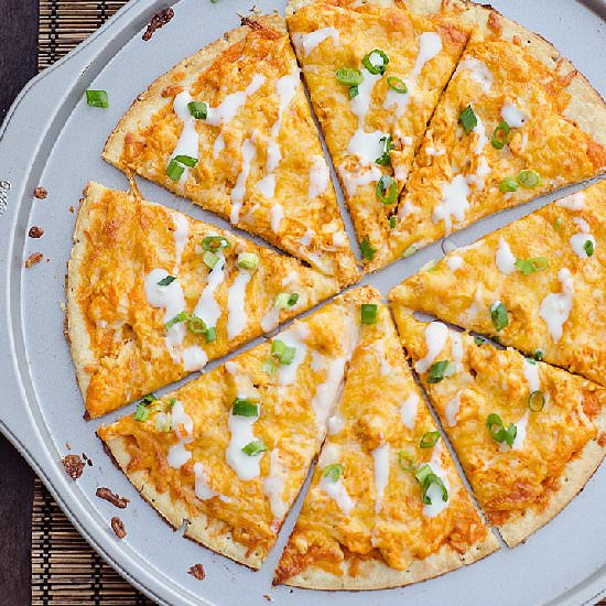 Buffalo Chicken Pizza - Recipe photo by craftymom