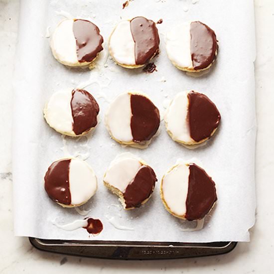 Black & White Cookie - Recipe photo by Sweet Potato Chronicles