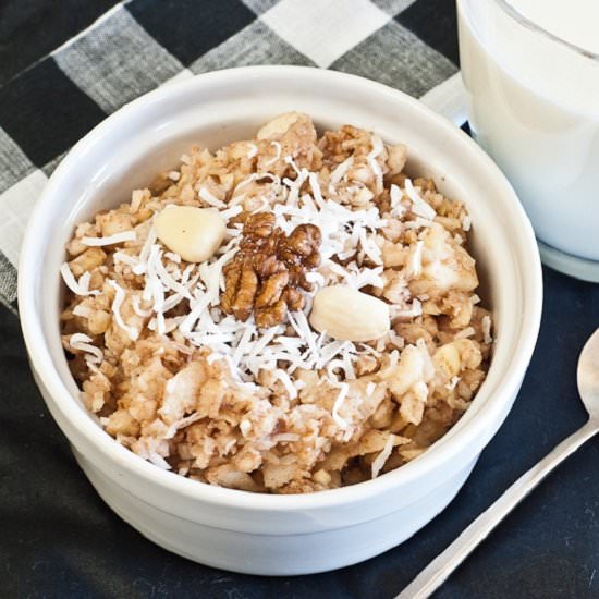 Apple “Muesli” (grain free) - Recipe photo by DeliciousObsessions