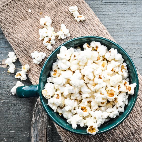 Toasted Rosemary Popcorn - Recipe photo by beckydg