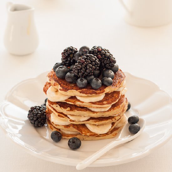 Banana Pancakes - Recipe photo by toetjeaddicted
