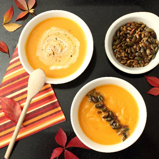 Butternut Squash Cream Soup - Recipe photo by Enjoy-Food