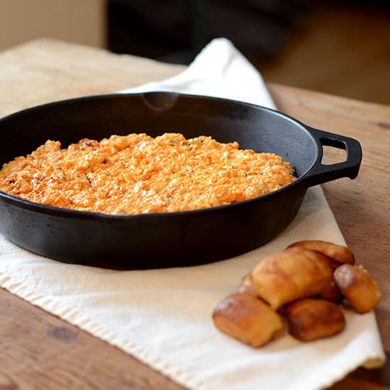 Buffalo Cheese Dip - Recipe photo by Feed Your Soul