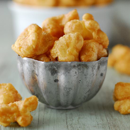 Peanut Butter Puffcorn - Recipe photo by thegunnysack