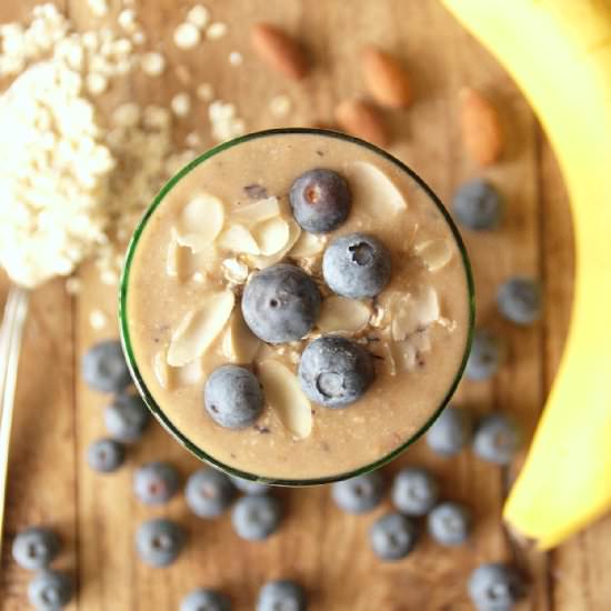 Blueberry Banana Almond Smoothie - Recipe photo by PerfectHousewife2b