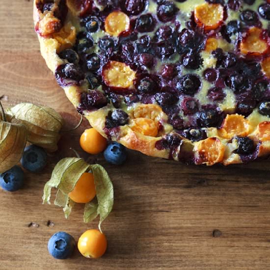Pichuberry and Blueberry Flaugnarde - Recipe photo by maryobrien