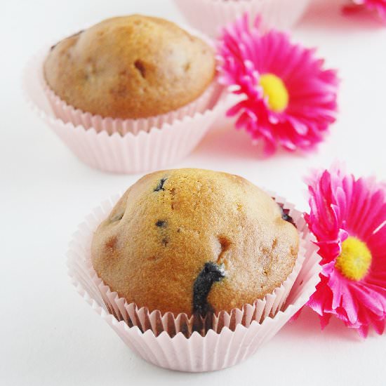 Eggless Blueberry Muffin - Recipe photo by 7aumsuvai