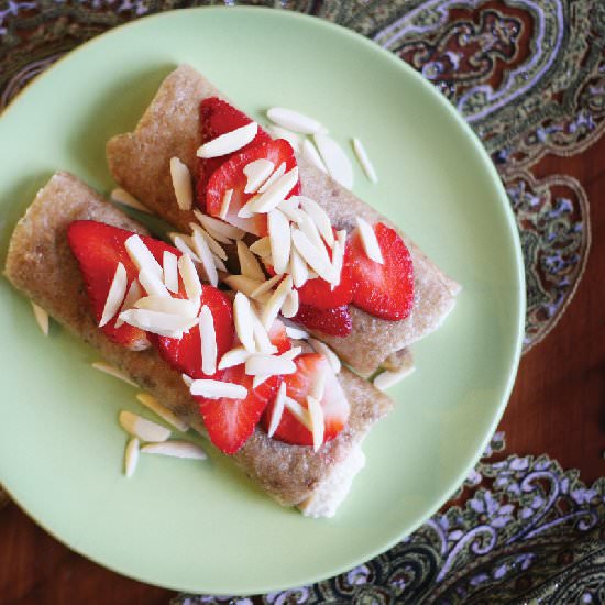 Raw French Crêpes - Recipe photo by pure ella