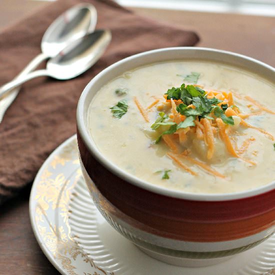 Loaded Potato Soup - Recipe photo by Rachel Ballard