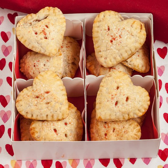 Strawberry Cheesecake Hand Pies - Recipe photo by chewoutloud