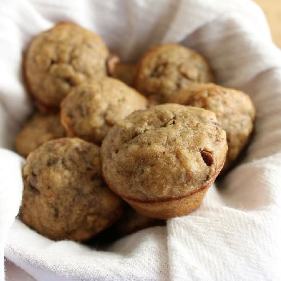 Banana Bread Muffins - Recipe photo by First Time Foods