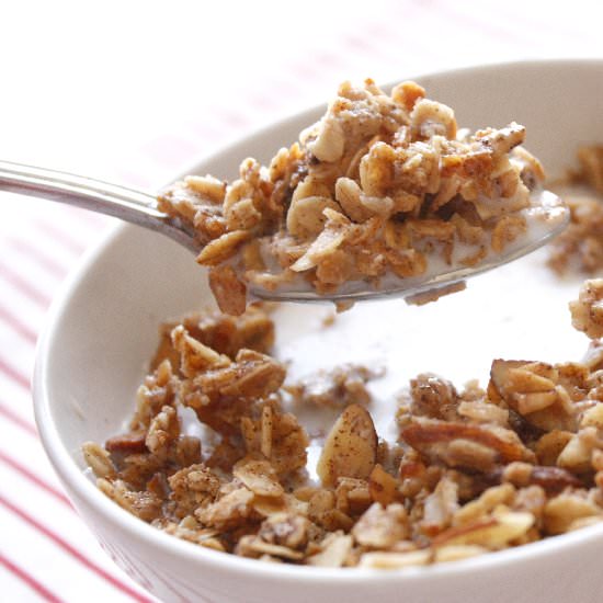 Sweet Simple Granola - Recipe photo by deliacreates