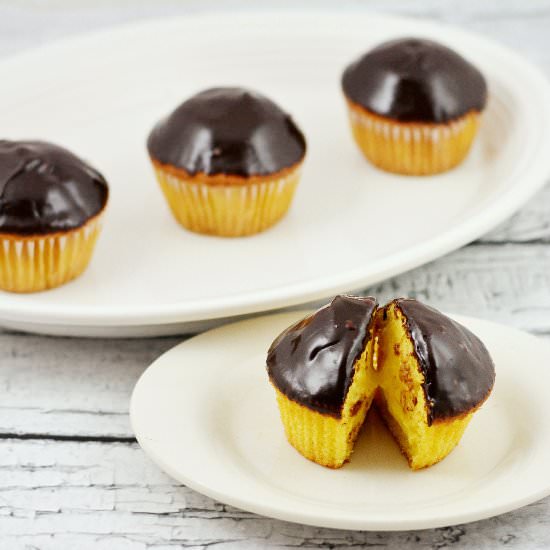 Boston Cream Pie Cupcakes - Recipe photo by KBunn