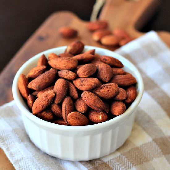 Cinnamon Toasted Almonds - Recipe photo by joyfulhealthyeats