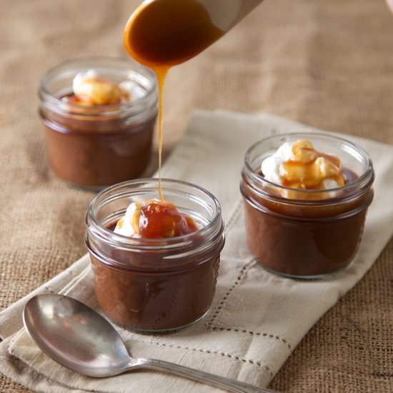 Choc & Blood Orange Pots de Creme - Recipe photo by luluhorn
