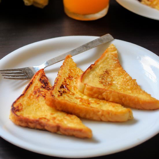 Easy Breakfast – French Toast - Recipe photo by Akila