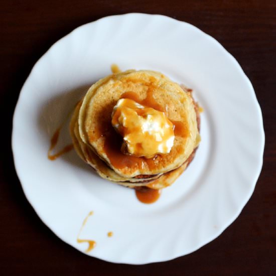 Sweet Trio Pancakes - Recipe photo by whiness