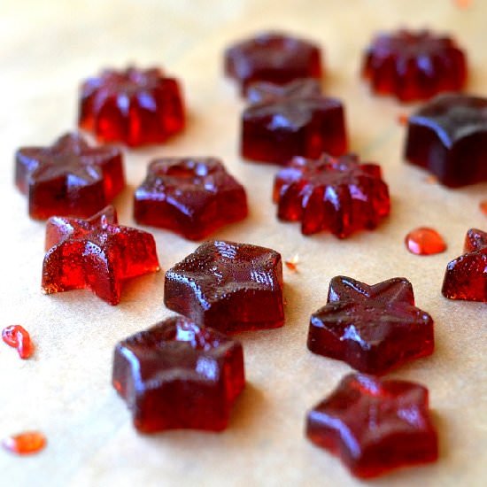 DIY Hibiscus and Lemon Cough Drops - Recipe photo by theviewfromgreatisland