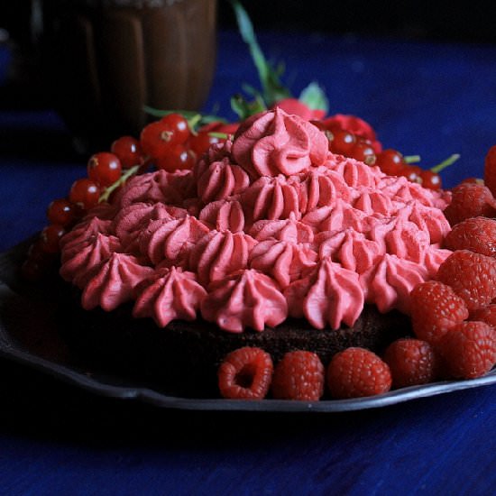 Dense Chocolate Cake - Recipe photo by Ananda Rajasehkar
