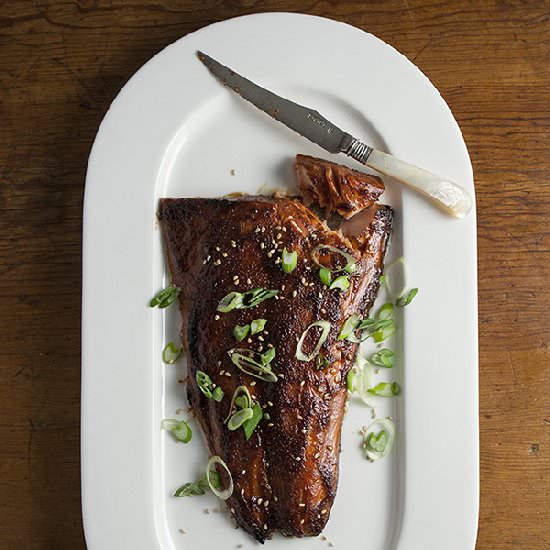 Quick Miso-Glazed Salmon - Recipe photo by Bijouxs