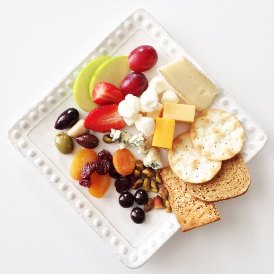 Anatomy of a Cheese Plate - Recipe photo by TheSkinnyFork