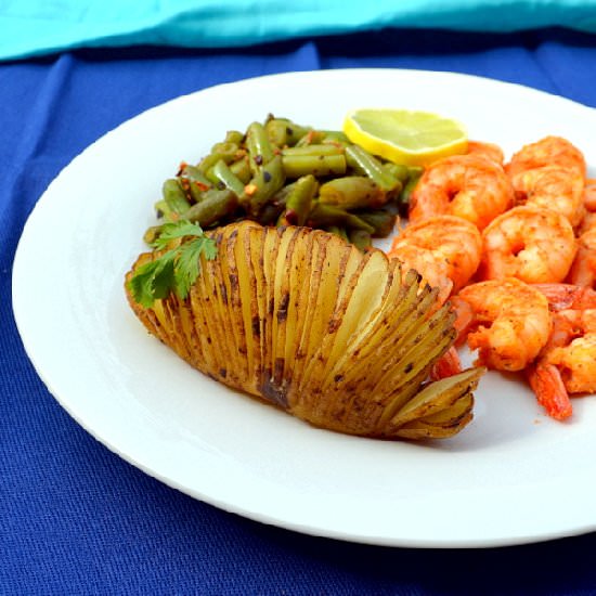 Potato Fans - Recipe photo by Happily Spiced