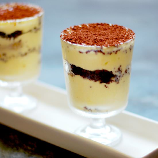 Tiramisu in a glass - Recipe photo by zaazaa02