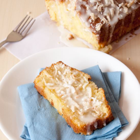 Toasted Coconut Pound Cake - Recipe photo by Salma Navin