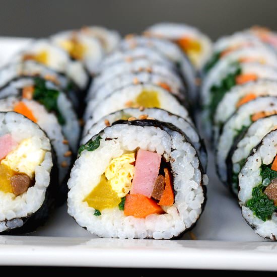 Easy Kimbap - Recipe photo by misshangrypants