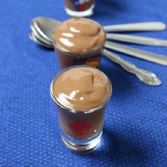 Almond Milk Chocolate Pudding - Recipe photo by First Time Foods